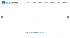 Desktop Screenshot of midasmaids.com